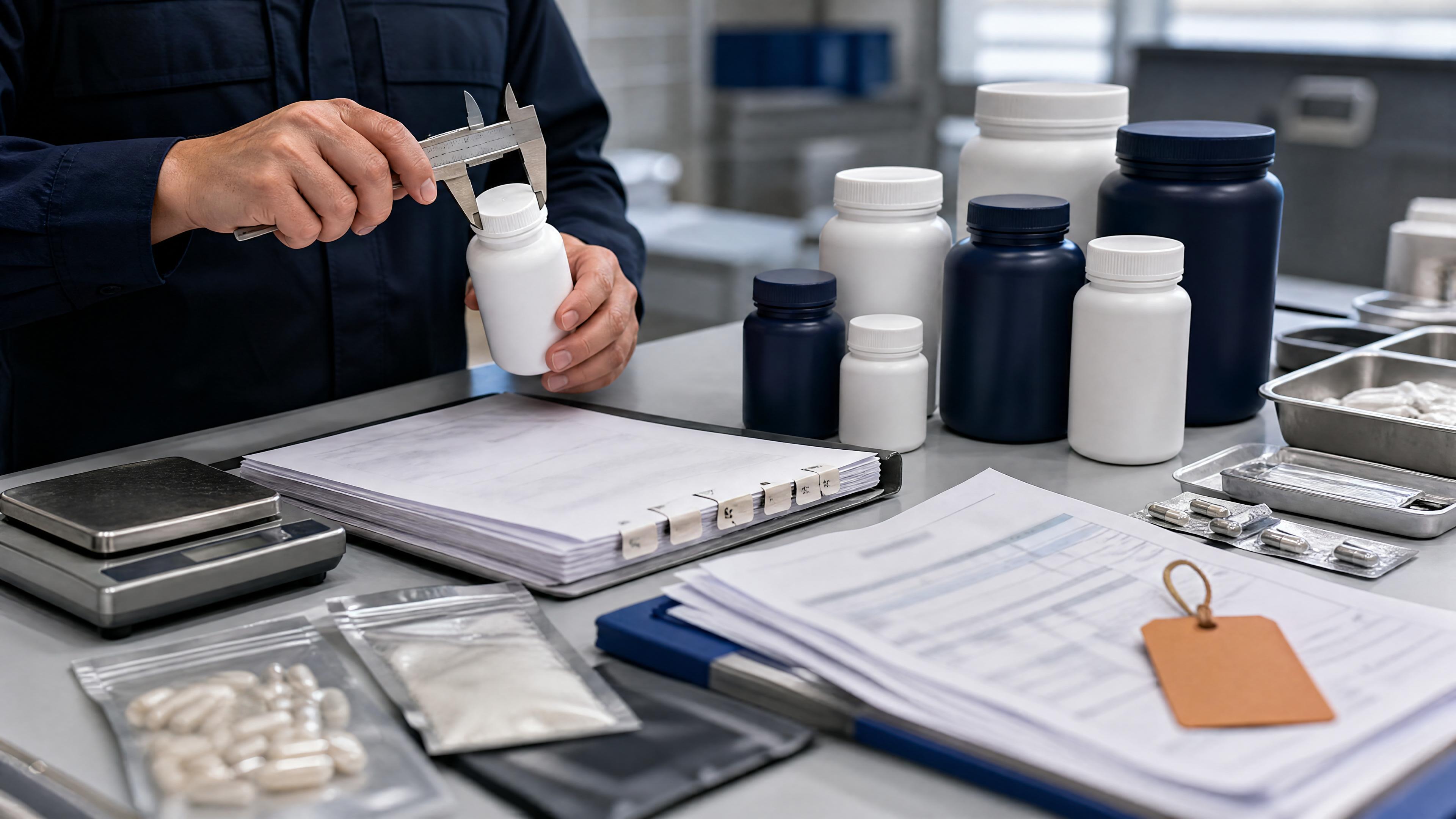 Editorial photo of customs inspection table for product-specific tariff scope review and margin planning.