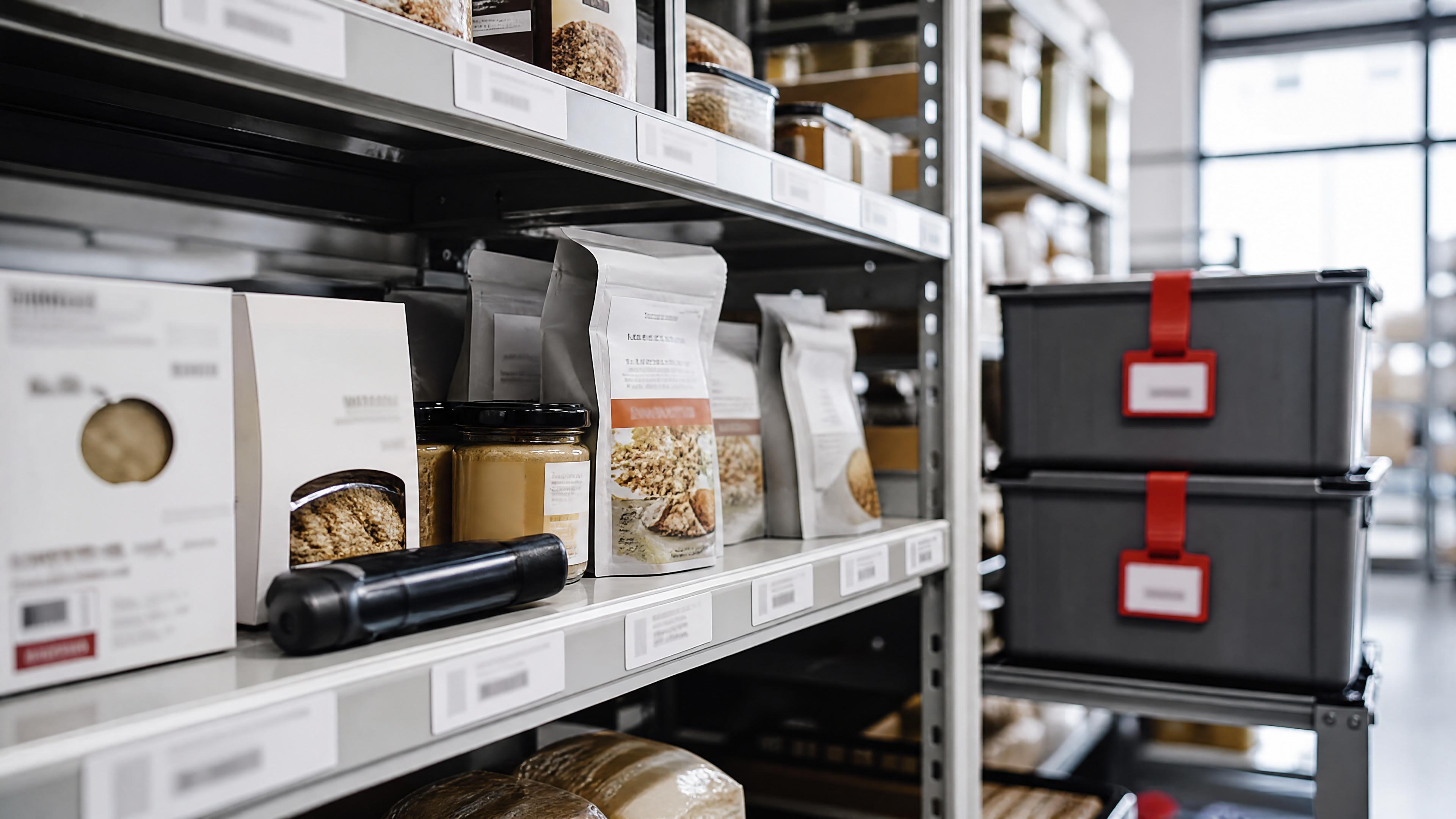 Editorial photo of expiry and batch shelf for the article topic and merchant operations context.